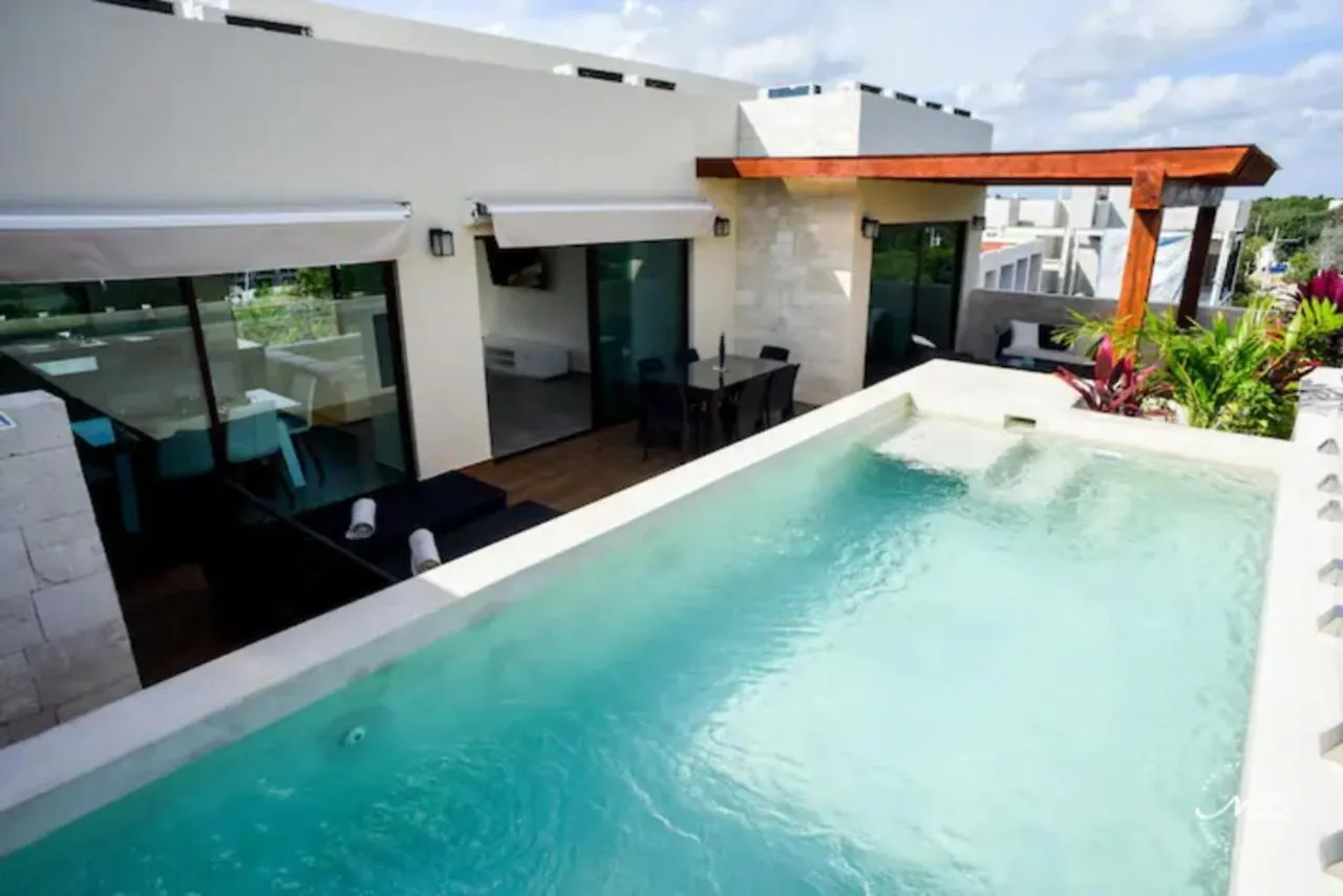Апартаменты Penthouse Blue Luxury La Veleta Тулум Мексика