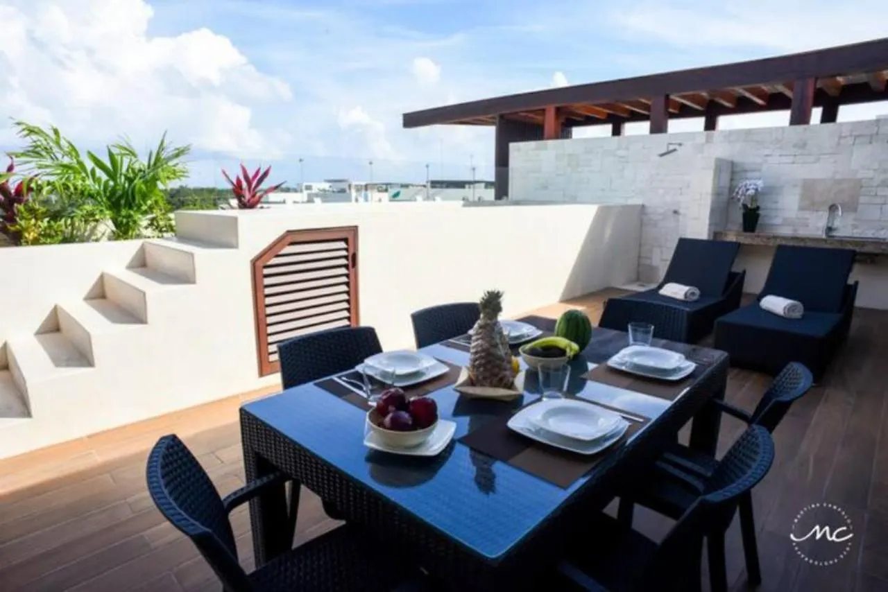 Апартаменты Penthouse Blue Luxury La Veleta Тулум Мексика