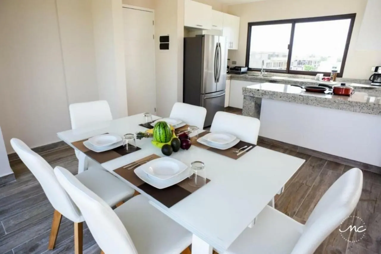 Апартаменты Penthouse Blue Luxury La Veleta Тулум