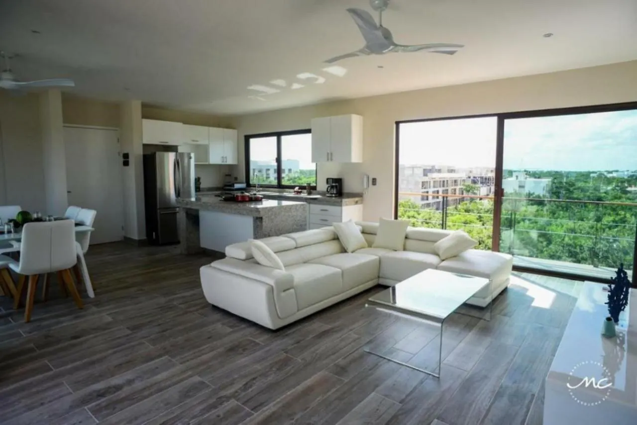 Апартаменты Penthouse Blue Luxury La Veleta Тулум