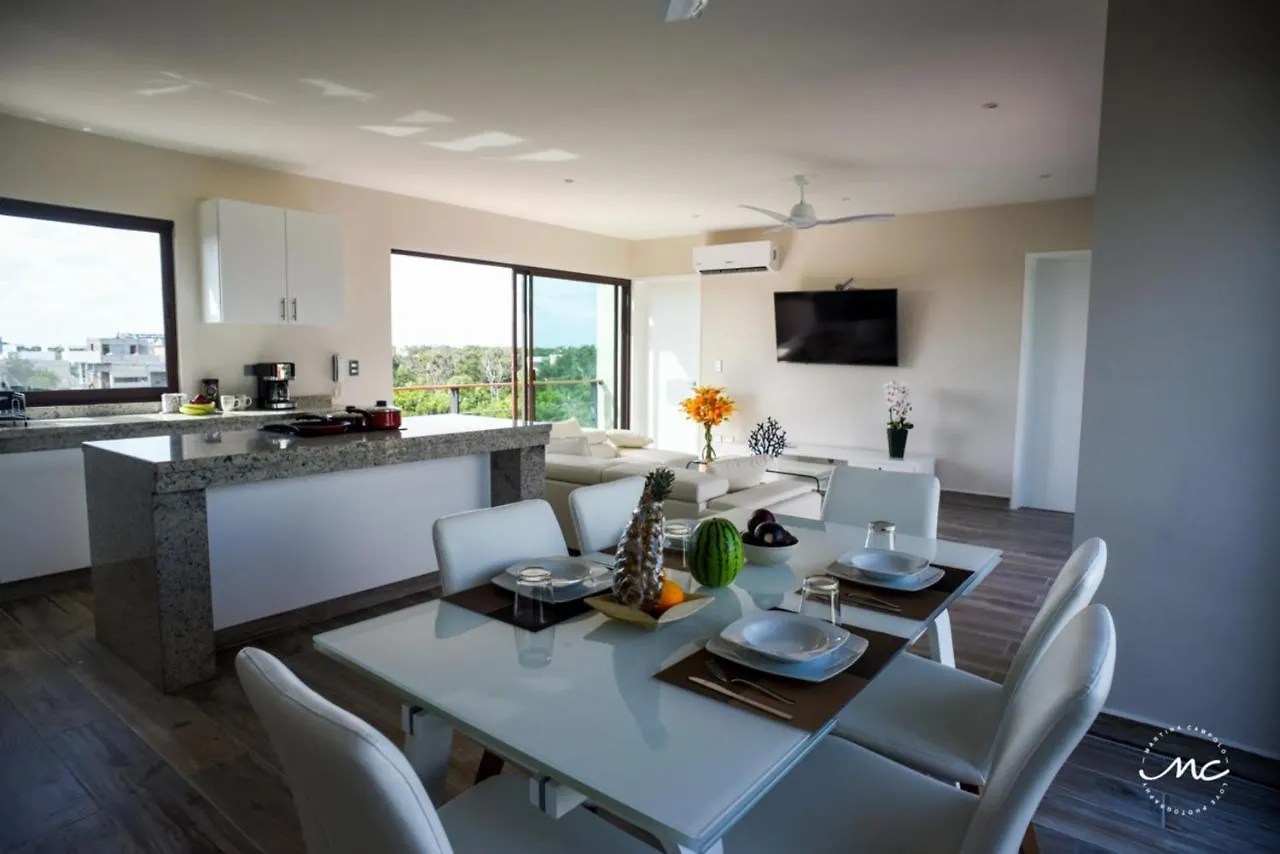Апартаменты Penthouse Blue Luxury La Veleta Тулум